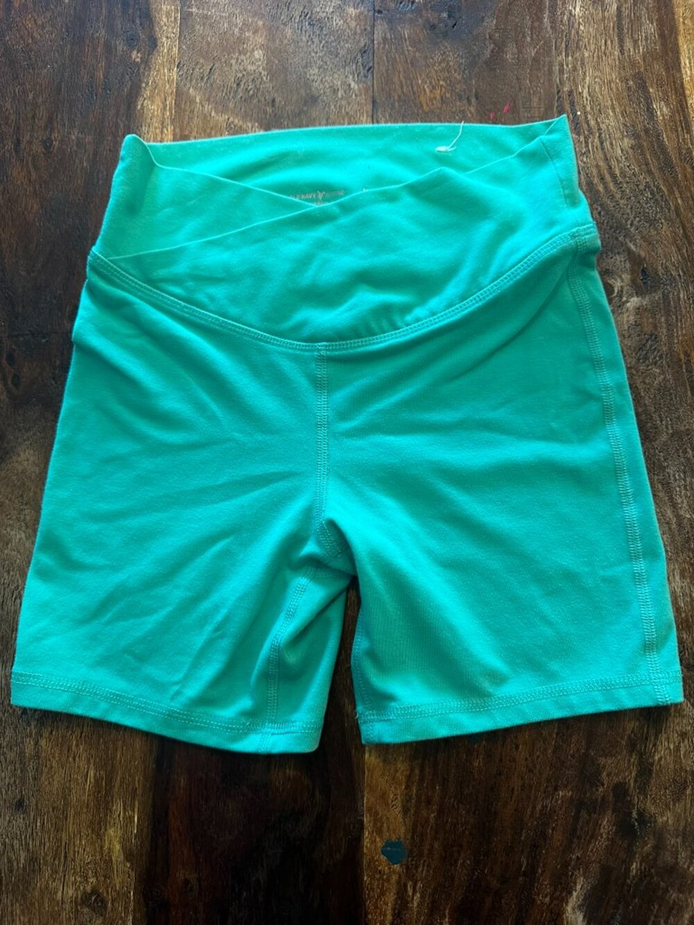 Old Navy Active - PowerChill High Rise Flare Shorts - Girls M (8) - Green